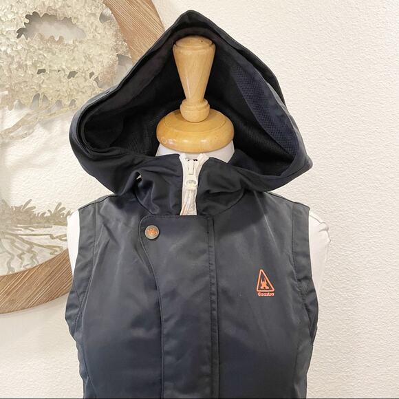 Gaastra Sailing W3 Weather Change Waterproof Hooded Vest Navy Blue Small - Picture 2 of 10